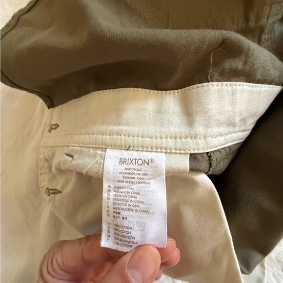 Brixton Women's Olive Overalls - Picture 9 of 11